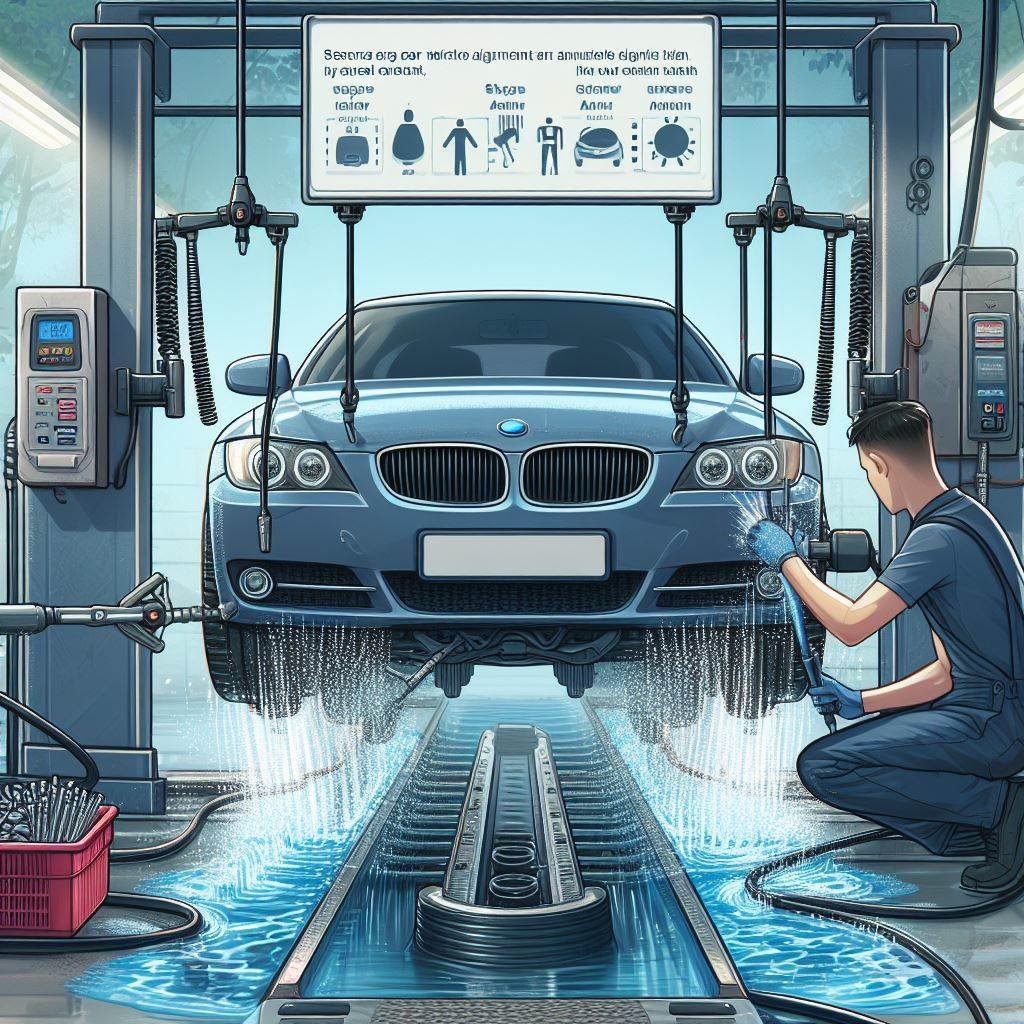 Vehicle Alignment touchless car washes near